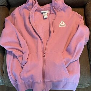Reebok  Pink Hoodie Jacket